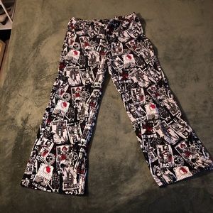 Concert in Hell wide leg pants